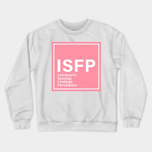 ISFP MBTI PINK Crewneck Sweatshirt